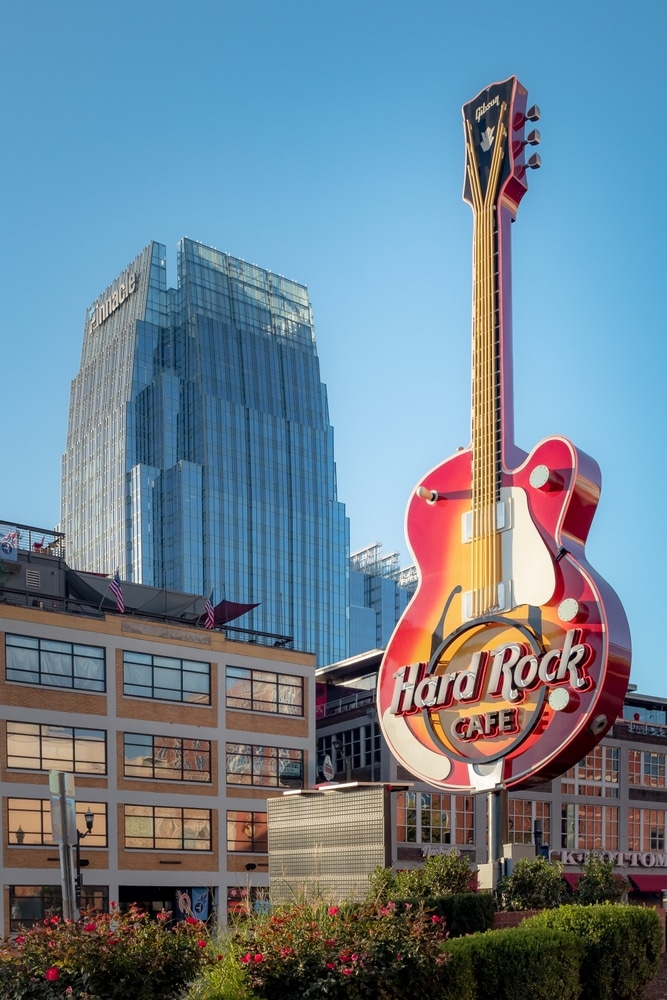 Nashville,,Tennessee,-,November,10,,2020:,Giant,Red,Hard,Rock